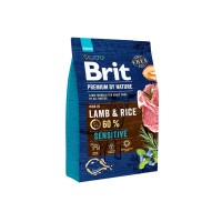 Сухий корм для собак Brit Premium Dog Sensitive Lamb 3 кг (8595602526628)
