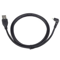 Дата кабель USB 2.0 AM to Micro 5P 1.8m 90° Cablexpert (CCP-mUSB2-AMBM90-6)