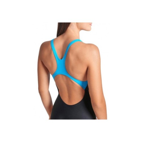 Купальник Arena Vibrant Swimsuit Swim Pro Back 008936-580 Чорний 38 (3468337504832)