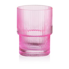 Набір склянок Ardesto 200мл, 2шт, скло, рожевий (AR2620SPN)