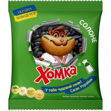 Насіння соняшника Хомка смажене солоне 125 г (4820134943099)