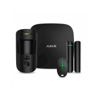 Комплект охоронної сигналізації Ajax StarterKit Cam Plus HDR black