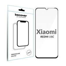 Скло захисне BeCover Xiaomi Redmi 15C 4G/5G Black (713907)
