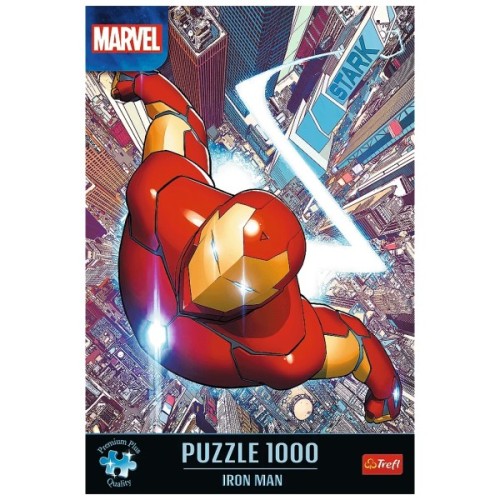 Пазл Trefl Premium Marvel Heroes Залізна людина 1000 елементів (5900511108620)