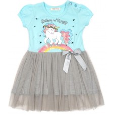 Плаття дитяче Breeze з єдинорогом (14102-98G-blue)