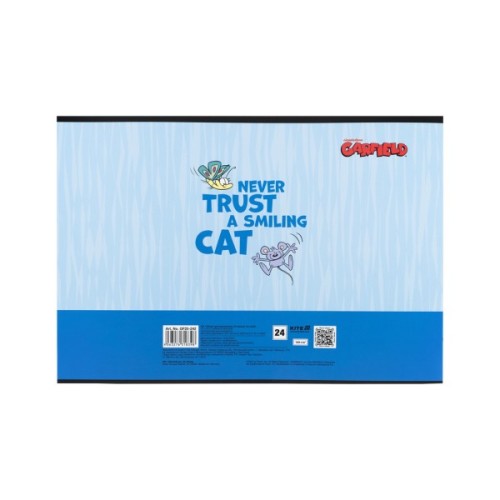 Альбом для малювання Kite Garfield, 24 аркуша (GF25-242)