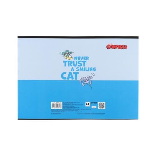 Альбом для малювання Kite Garfield, 24 аркуша (GF25-242)