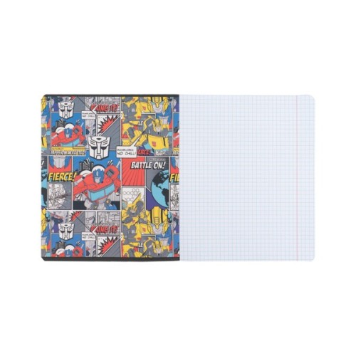 Зошит Kite Transformers, 12 аркушів, клітинка (TF25-232)