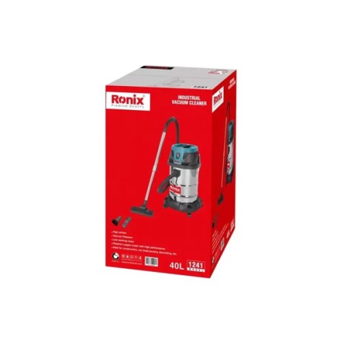 Пилосос будівельний Ronix 40л, 1400Вт (1241)