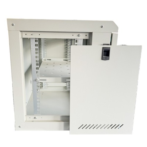 Шафа настінна GEAR 9U 19" 600x450x500 мм, + полка 19", grey (GWMSN-9U-600-450G)