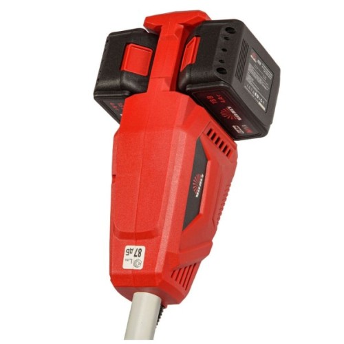 Тример садовий Vitals AZT 3654a BL, 36V (18+18), безщітковий, 2x4Ah, 30см, ніж/ліска 39см, 4.4кг (243065)