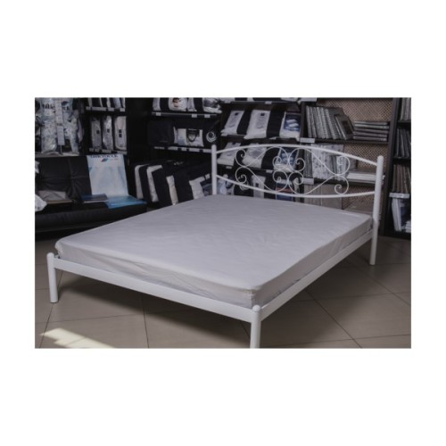 Простирадло Billerbeck на резинці (фланель) срібло 100х200 см (1677-509)