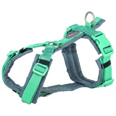 Шлея для собак Trixie Premium Трекінгова L 70-85 см 25 мм Аква-графіт (4053032679115)