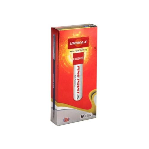 Ручка кулькова Unimax Fine Point Dlx., чорна (UX-111-01)