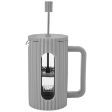 Френч-прес Resto Keid бамбук 600 мл сірий (90532)