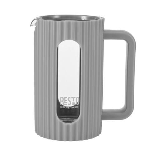 Френч-прес Resto Keid бамбук 600 мл сірий (90532)