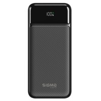 Батарея універсальна Sigma X-power SI30A4QL 30000mAh, PD/20W, QC22.5W, LED, cable 20w, black (4827798787311)