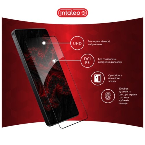 Скло захисне Intaleo Full Glue Xiaomi Poco X7 Pro Black (1283126607882)