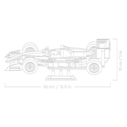 Конструктор LEGO Icons McLaren MP4/4 і Айртон Сенна (10330)