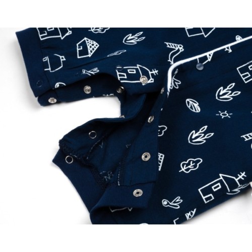 Боді дитяче Tongs на кнопочках (4660-68B-blue)