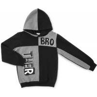 Кофта дитяча Breeze з капюшоном (13814-140B-black)