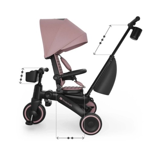 Дитячий велосипед Kinderkraft Jazz 3 Pink (KRJAZZ03PNK0000) (5902533930012)