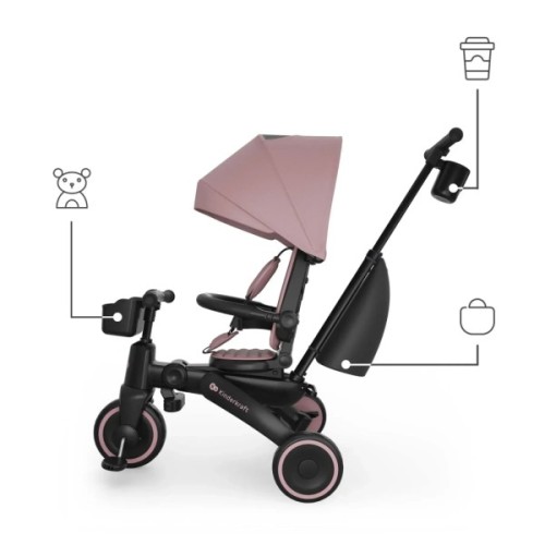 Дитячий велосипед Kinderkraft Jazz 3 Pink (KRJAZZ03PNK0000) (5902533930012)