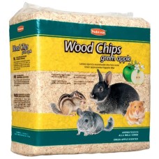 Наповнювач для гризунів Padovan Wood Chips Green Apple 1 кг (8001254000169)