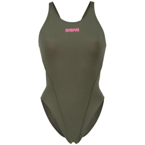 Купальник Arena Team Swimsuit Swim Tech Solid 004763-609 темно-зелений 40 (3468337774549)