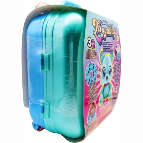 Ігровий набір Lovable Luggables М'яка іграшка Romy з подушкою і валізкою (815887029538)
