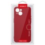 Чохол до мобільного телефона Intaleo SoftShell Apple iPhone 15 Plus Red (1283126585296)