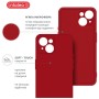 Чохол до мобільного телефона Intaleo SoftShell Apple iPhone 15 Plus Red (1283126585296)