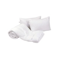 Ковдра Руно набір ковдра 200х220 + 2 подушки 50х70 (925.52СЛБ_Білий)