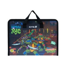 Папка - портфель Kite на блискавці A4 Ninja Turtles, 1 відділення (NT25-202)
