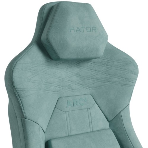 Крісло ігрове Hator Arc 3 XL Velour Turquoise (HTC3443XL)