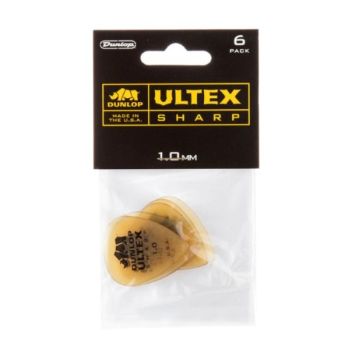 Медіатор Jim Dunlop Ultex Sharp Pick 1.0mm 6 шт. (433P1.0)