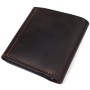 Гаманець Grande Pelle З матової натуральної шкіри Коричневий (16810)