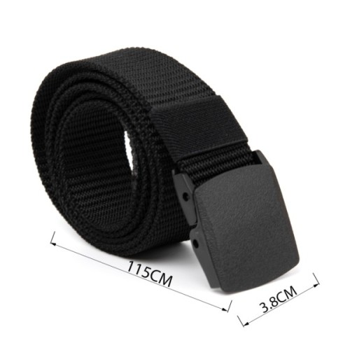 Ремінь Vintage Текстильний Чорний (20540)
