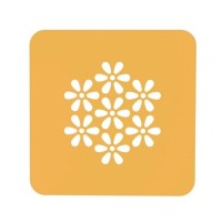 Кондитерський килимок Silikomart для декорування "Сакура" d 100 мм h 1 мм 2 шт (STENCIL SAKURA)