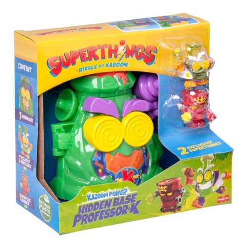 Ігровий набір SuperThings серії Kazoom Power - Прихована база Професора К (PSTSP112IN250)
