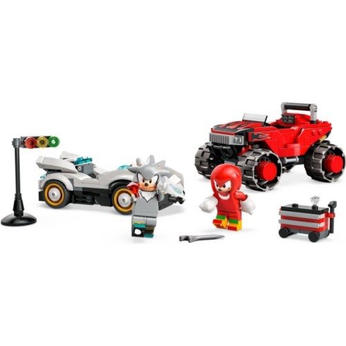 Конструктор LEGO Sonic Автомобіль Сільвера vs. монстр вантажівки Наклза (77118)