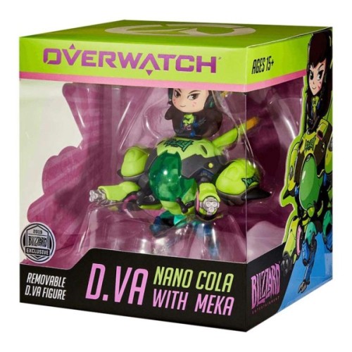 Фігурка для геймерів Blizzard Overwatch Cute But Deadly Nano Cola D.Va and MEKA (B63745)
