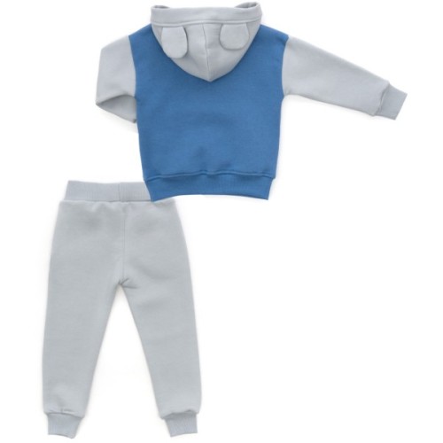 Спортивний костюм дитячий Smile флисовий (8126-92B-blue)