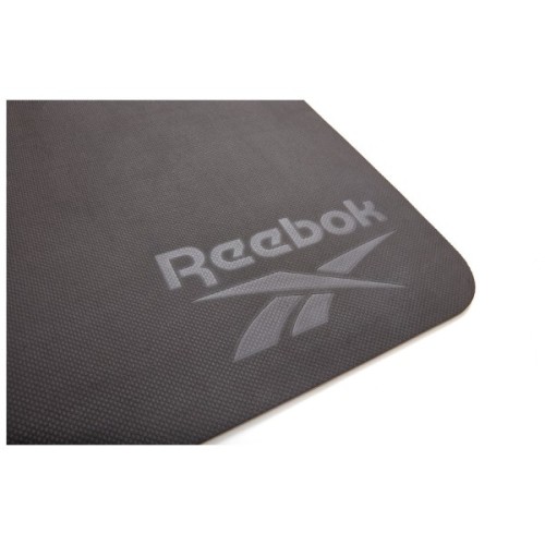 Килимок для йоги Reebok Double Sided Yoga Mat чорний, сірий RAYG-11042BKGR (885652020817)