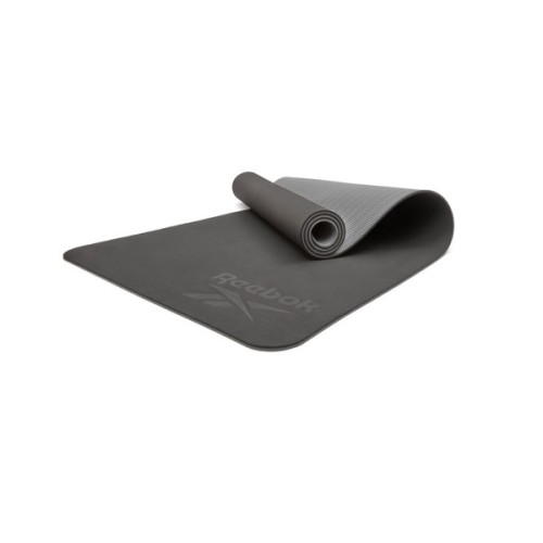 Килимок для йоги Reebok Double Sided Yoga Mat чорний, сірий RAYG-11042BKGR (885652020817)