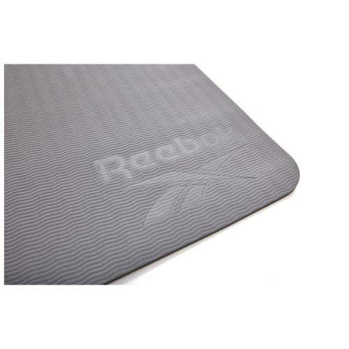 Килимок для йоги Reebok Double Sided Yoga Mat чорний, сірий RAYG-11042BKGR (885652020817)