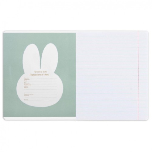 Зошит Yes Gold Miffy 18 аркушів лінія (767529)