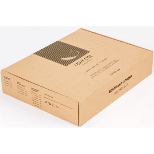 Постільна білизна MirSon Бязь Ranforce Elite 17-0471 Cowslip 110х140 (2200004664101)