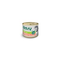 Консерви для собак OASY One Animal Protein ADULT Small/Mini з лососем 200 г (8053017344386)