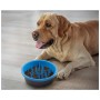 Посуд для собак Dexas Миска для повільного годування 1.44 л блакитна (0084297309589)